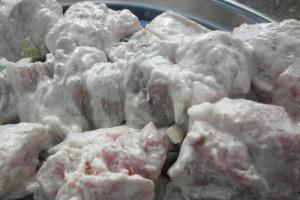 How to quickly marinate pork kebab?